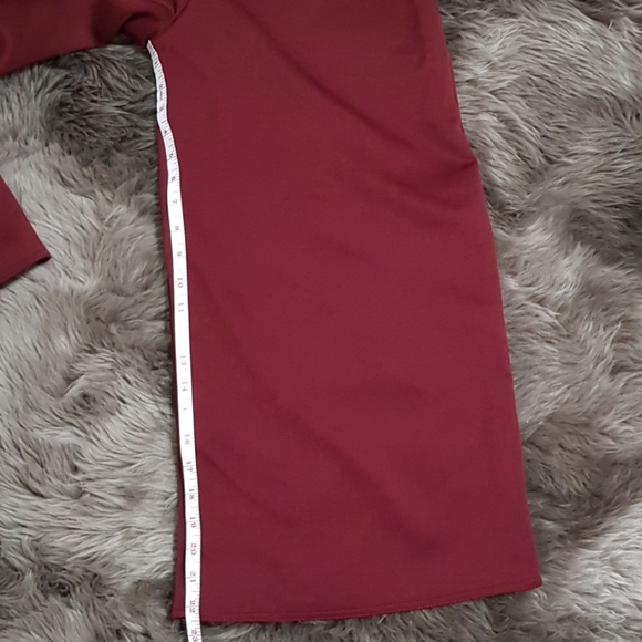 Wrap Crop Top and Wide Leg Pants 2 Piece Set New! - Picture 7 of 8